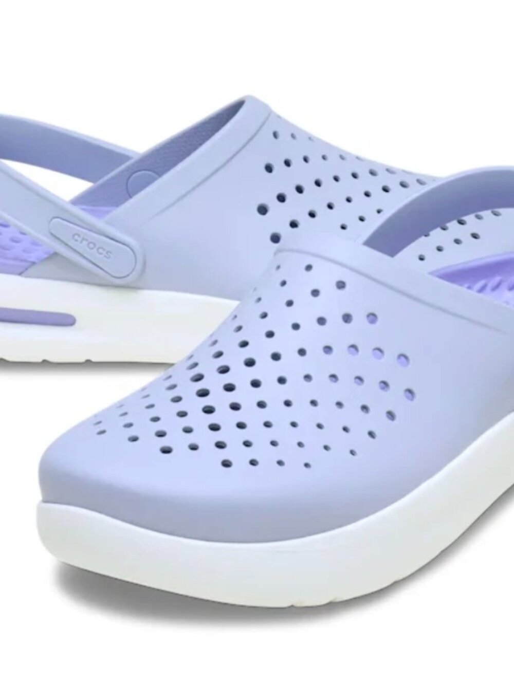 Crocs Inmotion LiteRide clogs Light Purple Moon Men's Size 12 NEW